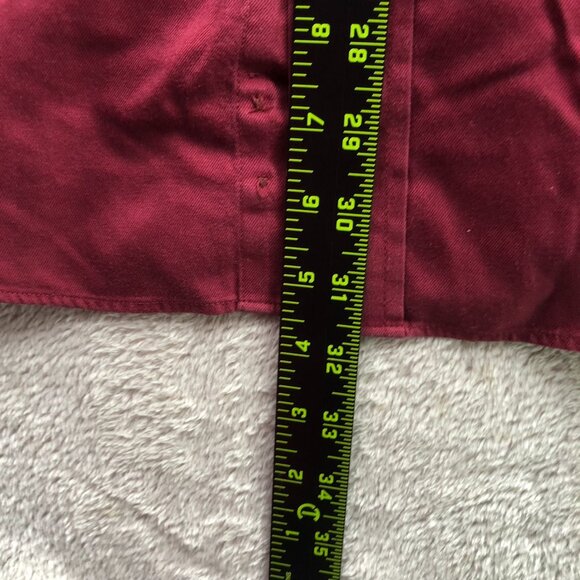 Jos. A. Bank Mens Shirts Medium Travelers Collection Long Sleeve Button Up Red - Picture 4 of 8